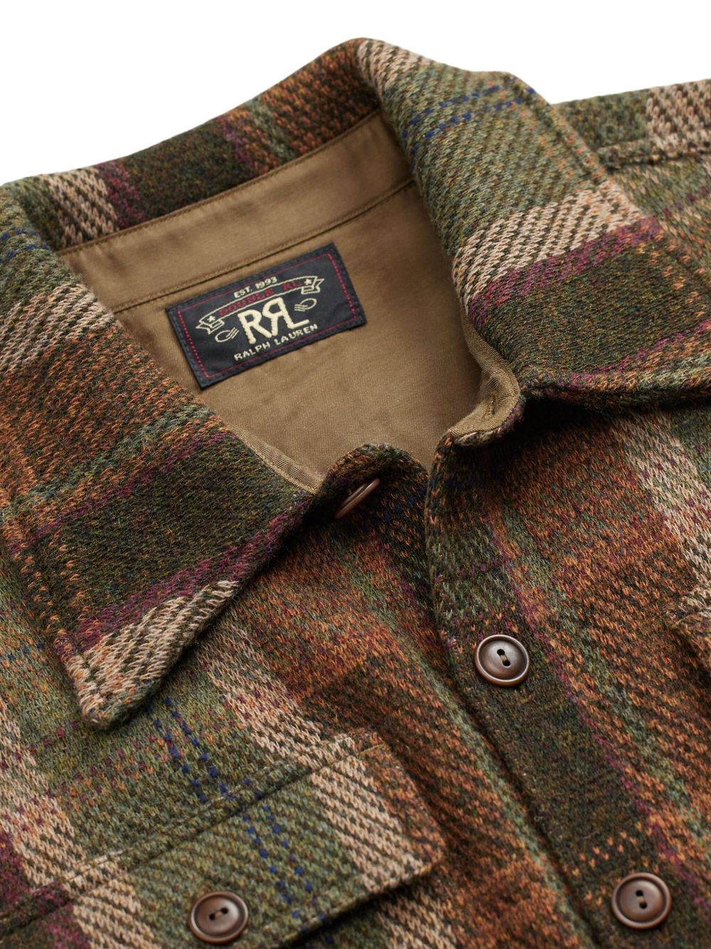 POLO RALPH LAUREN Plaid Shirt Jacket for Men - Fall Winter 25/26