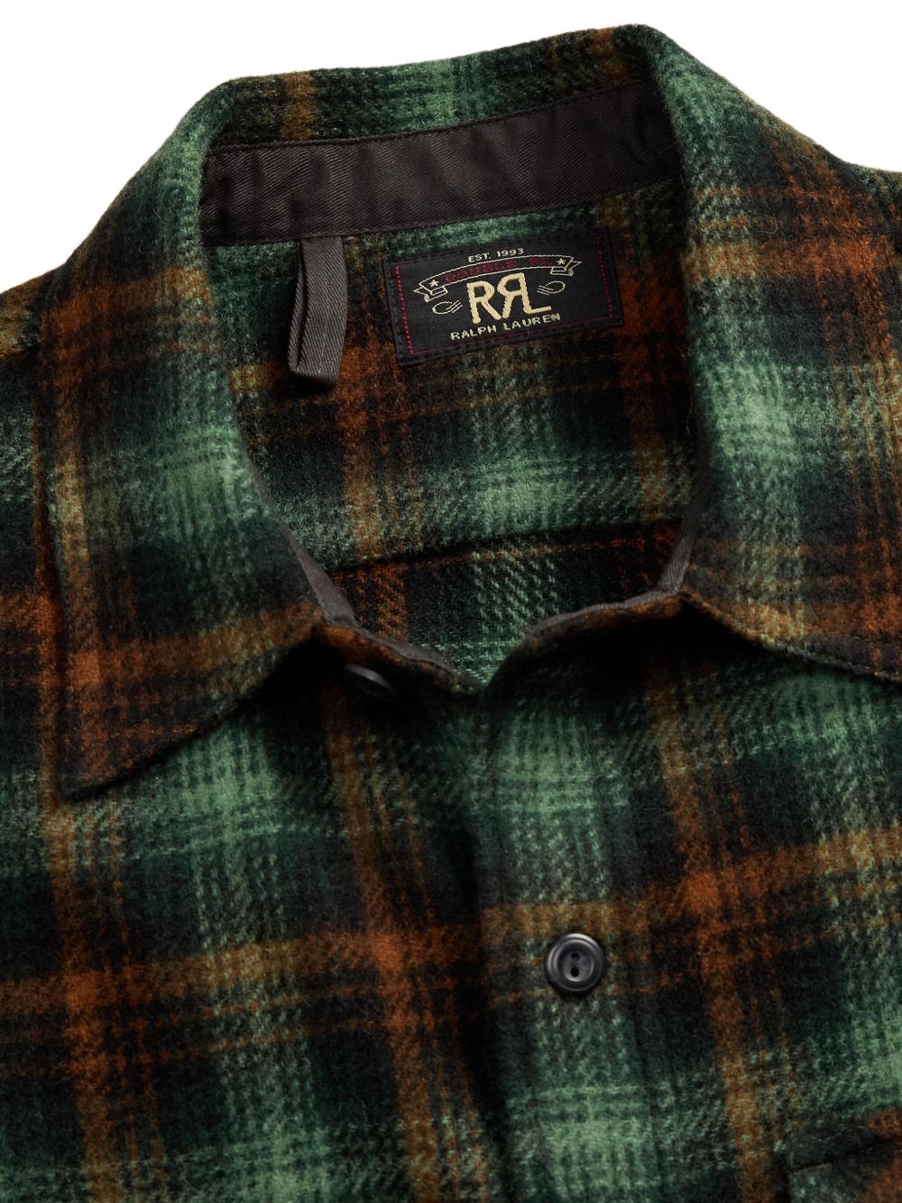 POLO RALPH LAUREN Stylish Check Patterned Wool Shirt for Men - FW25