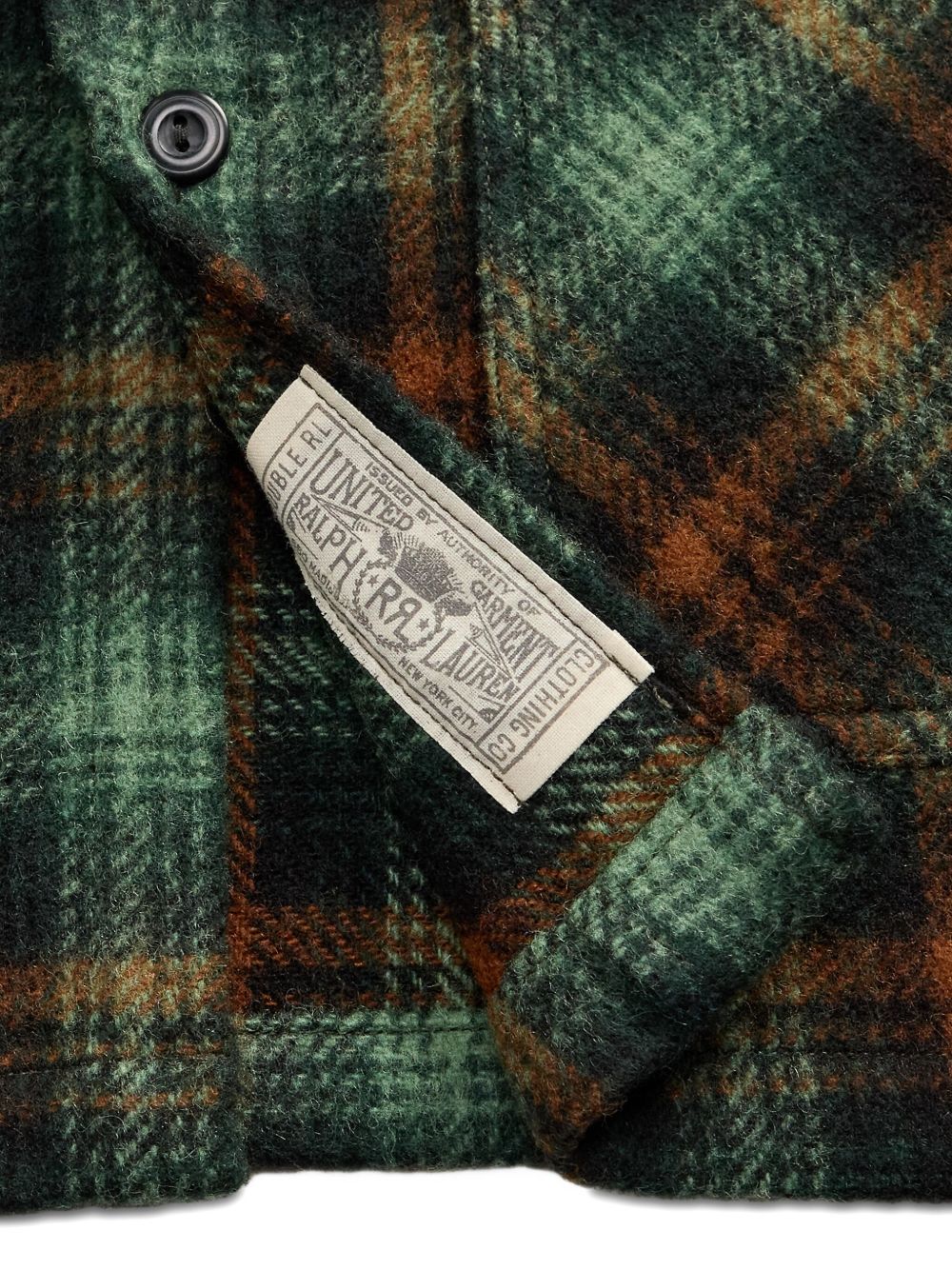 POLO RALPH LAUREN Stylish Check Patterned Wool Shirt for Men - FW25