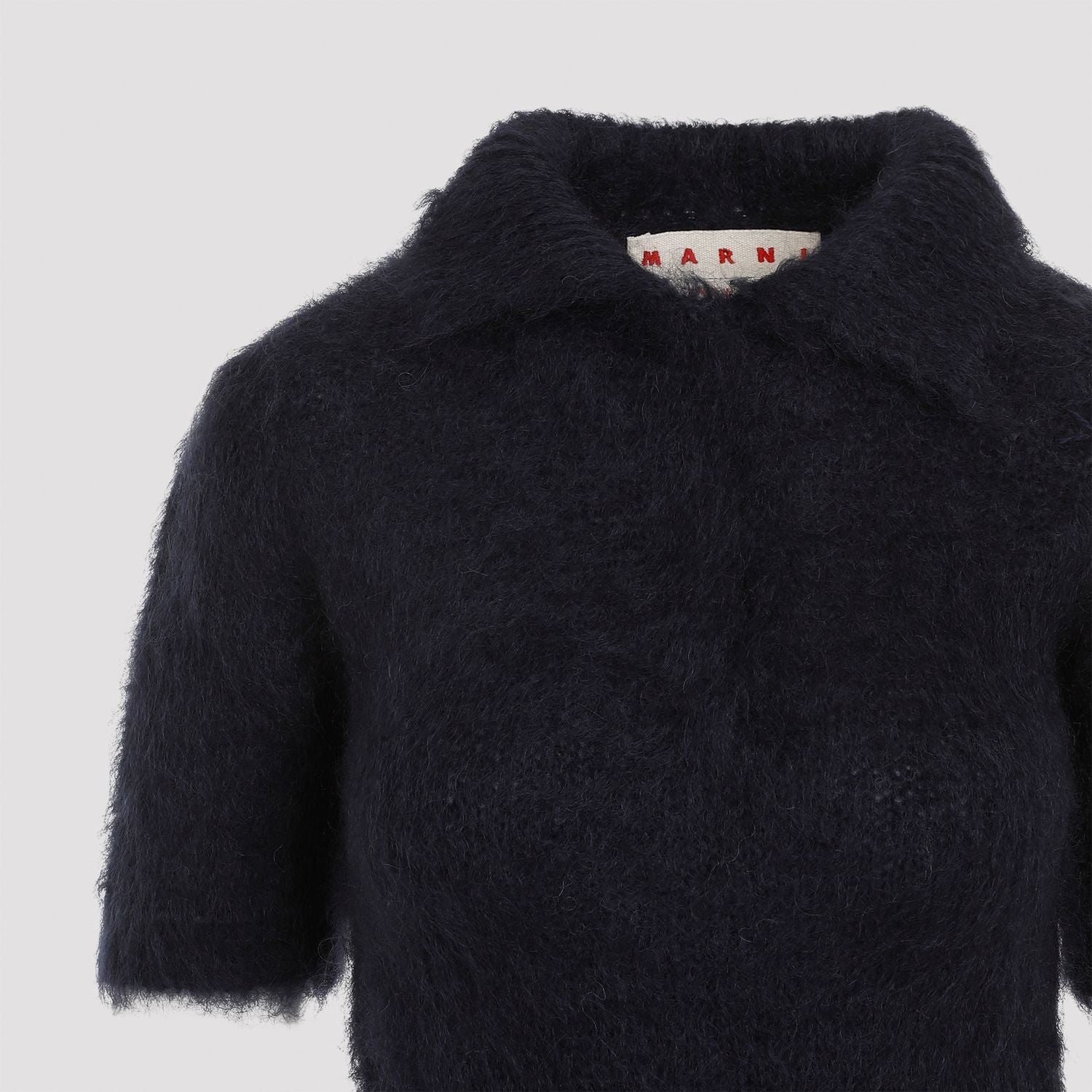 MARNI Chic Mohair Polo Neck Sweater for Women