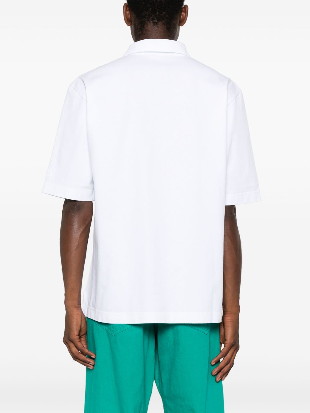 MARNI Logo Cotton Polo Shirt