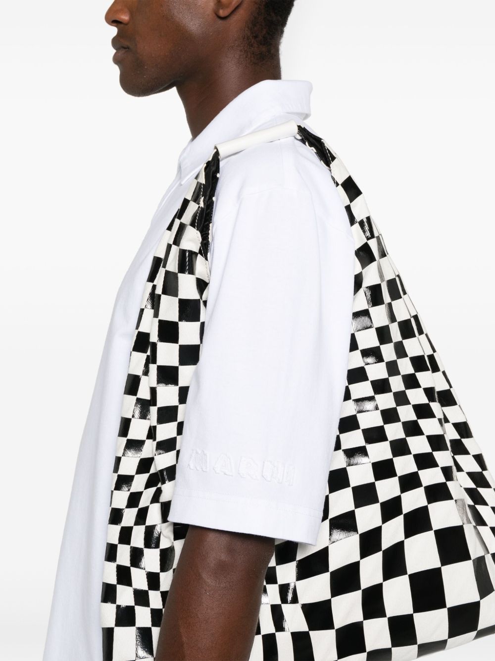 MARNI Logo Cotton Polo Shirt