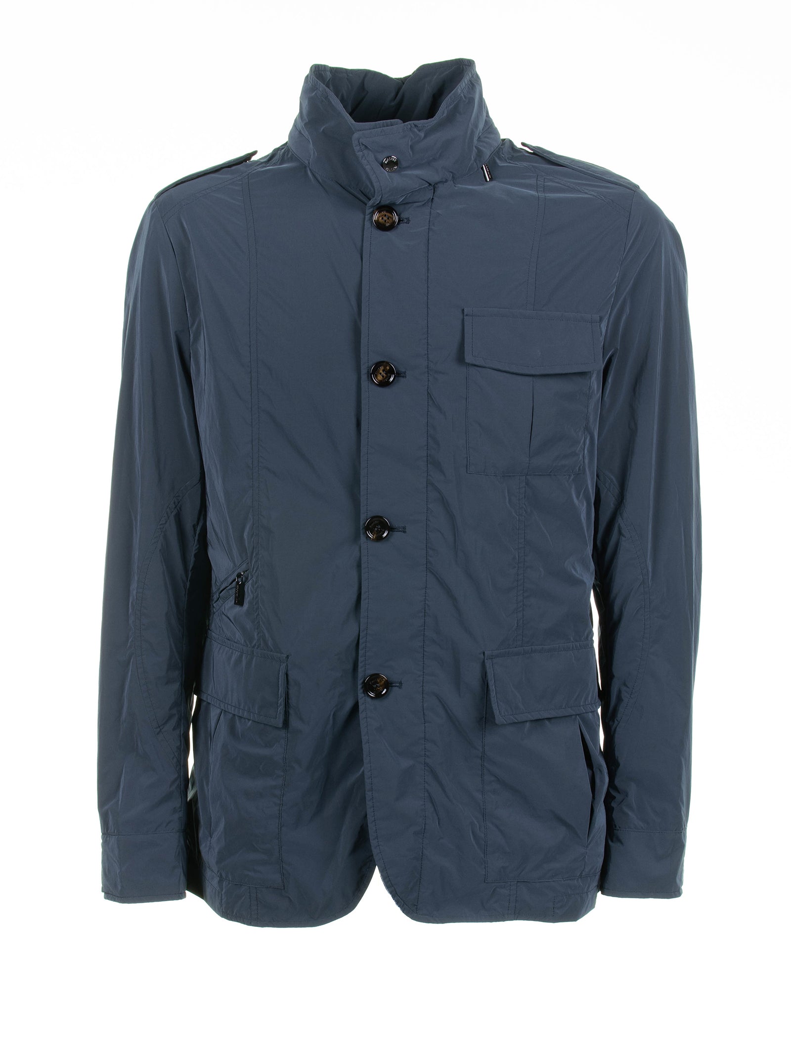 MOORER Men's Spring Jacket with Pockets and Buttons