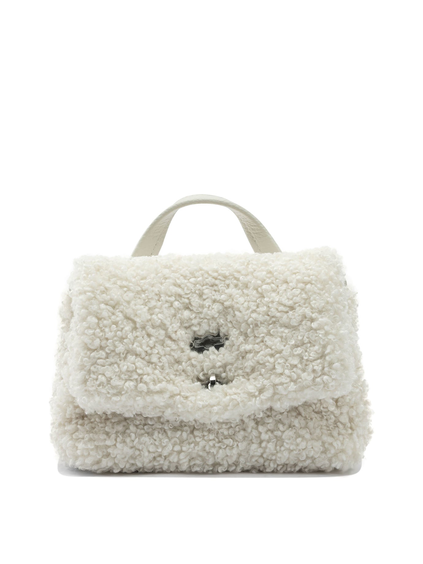 ZANELLATO Mini Faux Fur Teddy Handbag