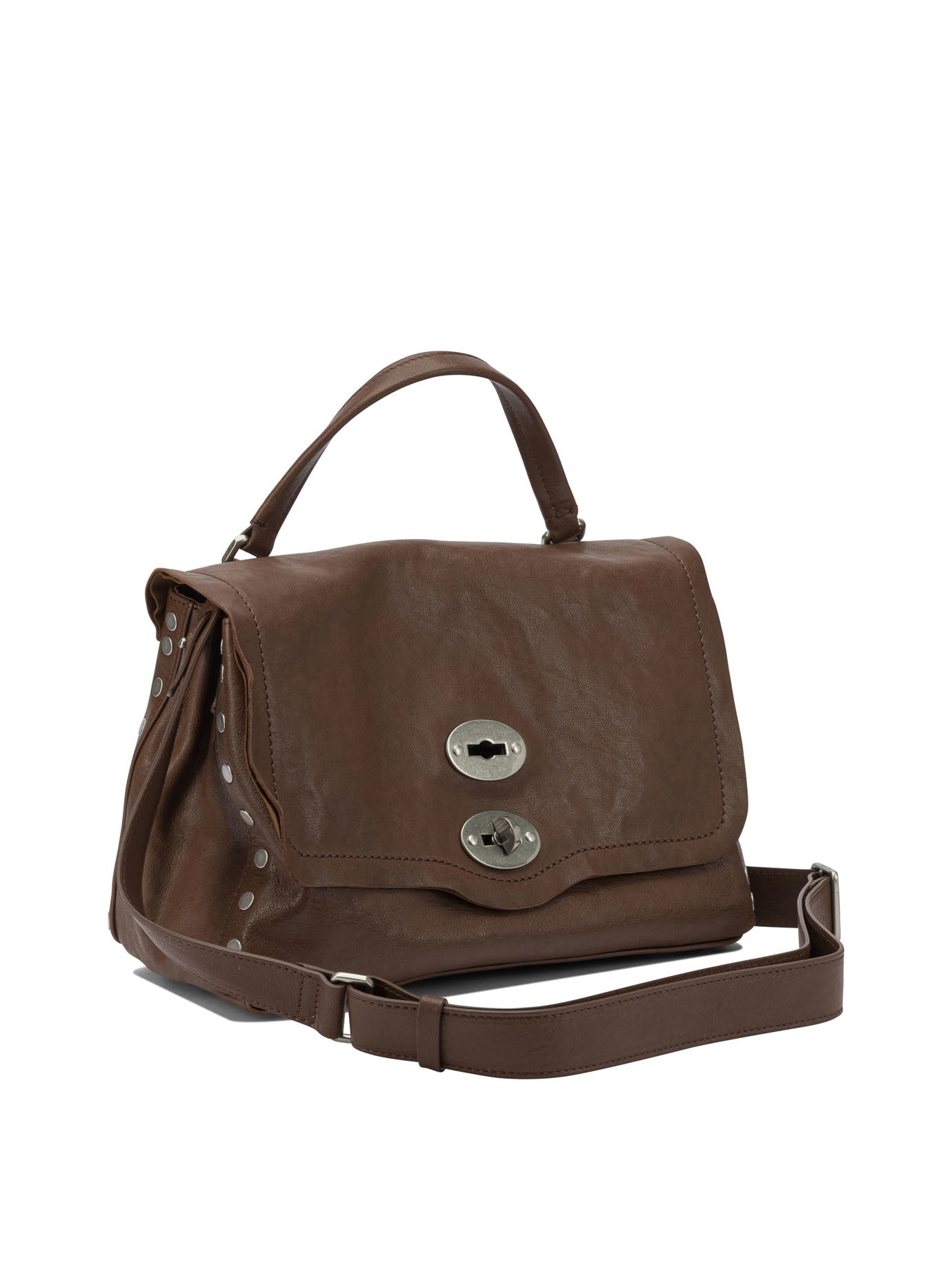 ZANELLATO Leather Handbag - 30X18X15 CM