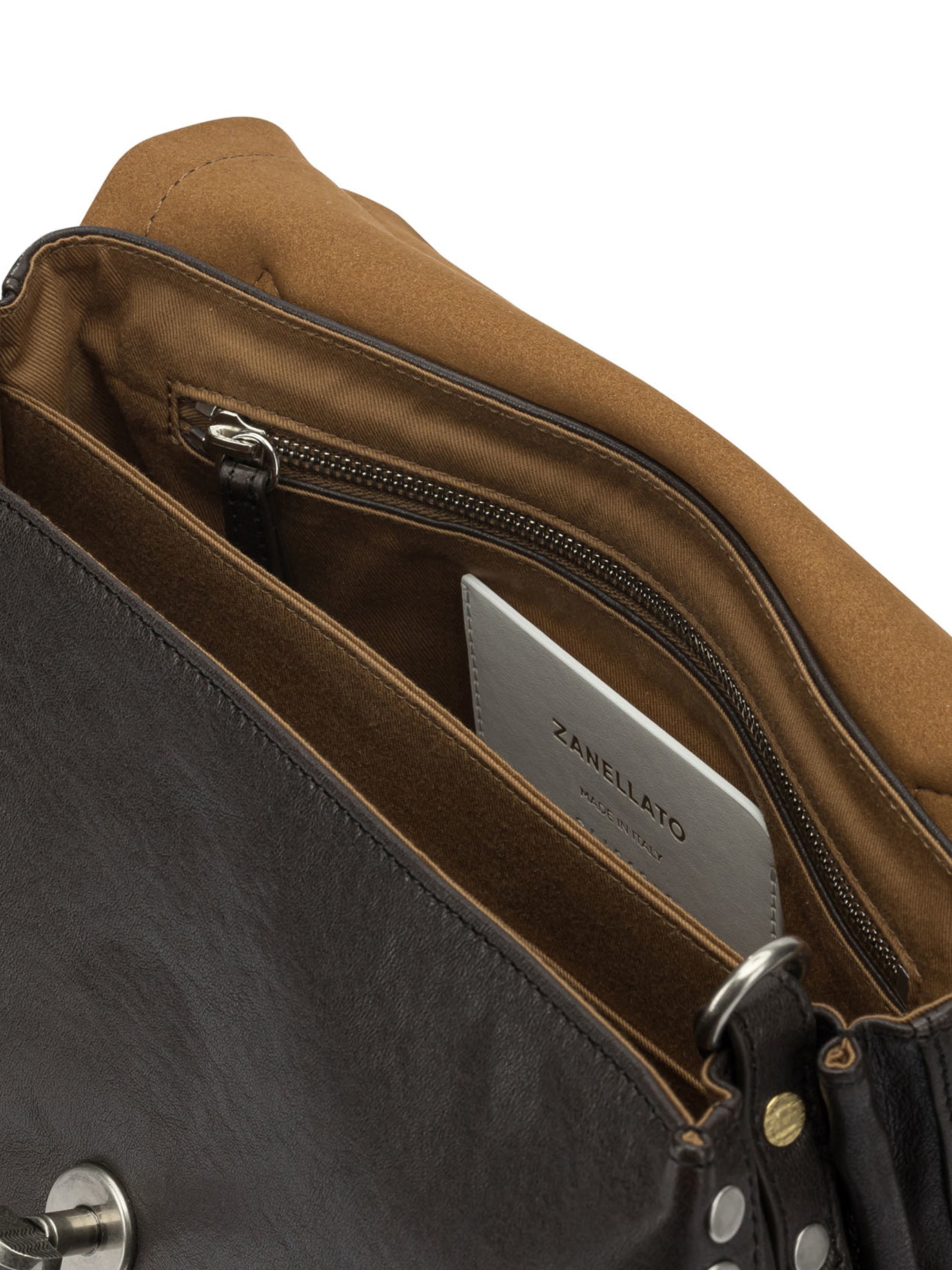 ZANELLATO Elegant Mini Leather Handbag (30X18X15 CM)