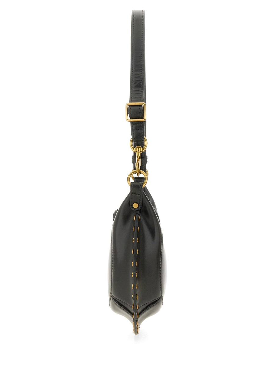 ISABEL MARANT Mini Leather Shoulder Bag - 18 CM x 28.5 CM x 9 CM