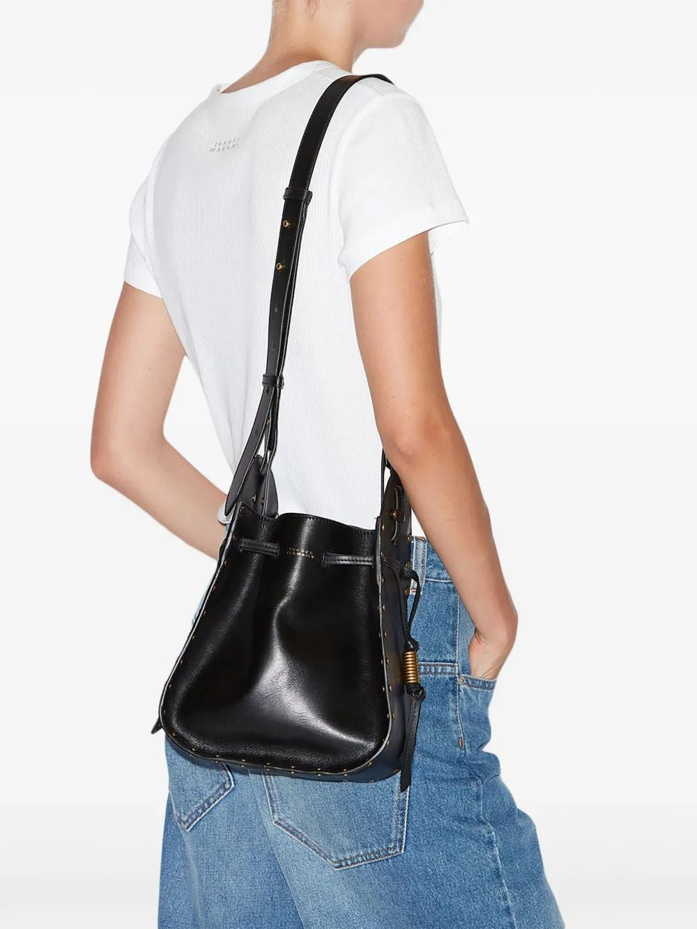 ISABEL MARANT Mini Bucket Crossbody Bag