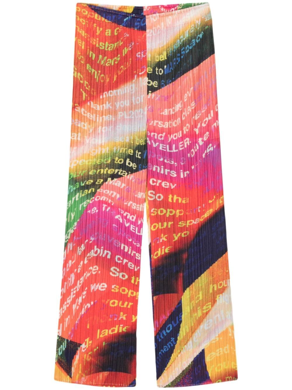 PLEATS PLEASE BY ISSEY MIYAKE Voyager Trousers - FW24 Collection