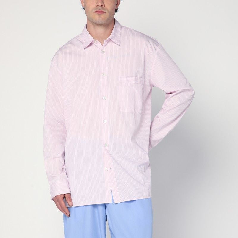 TEKLA Classic Striped Pyjama Shirt for Men