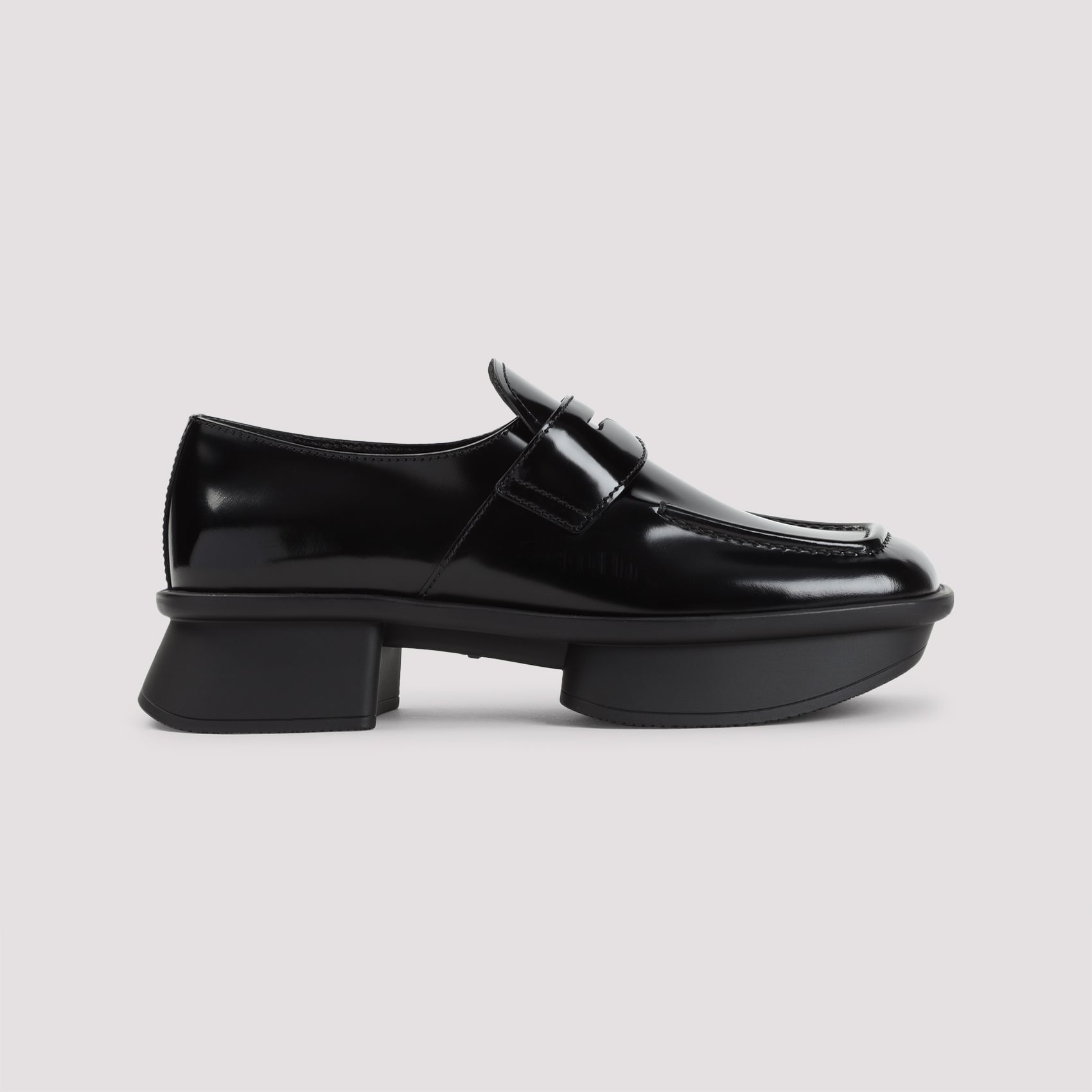 PRADA Elegant Loafers with 4cm Height
