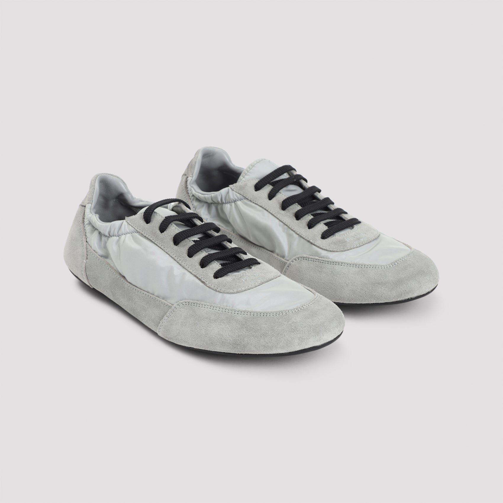 PRADA Leather Collapse Sneaker for Women - FW25