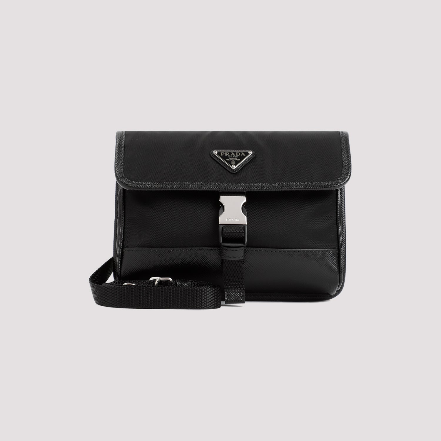 PRADA Mini Phone Holder with Detachable Strap