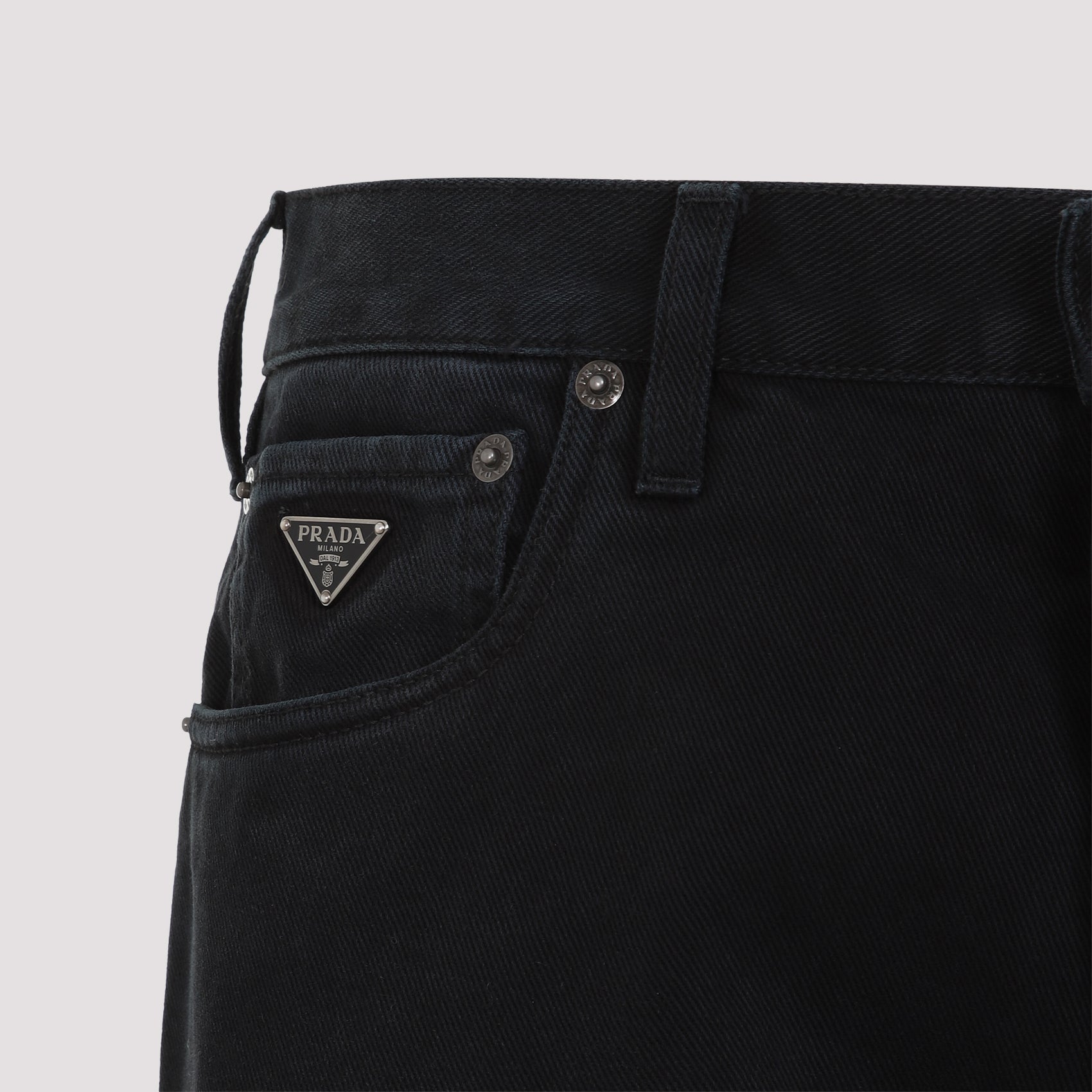 PRADA Men's Classic 100% Cotton Jeans