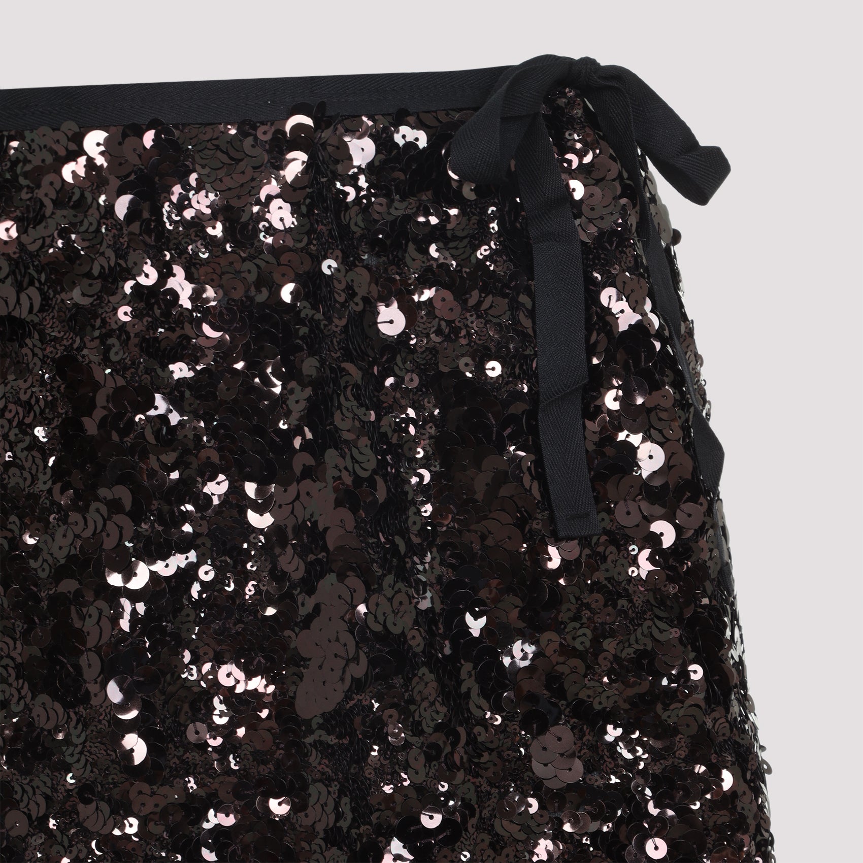 PRADA Elegant Polyamide Mini Skirt for Women - FW25