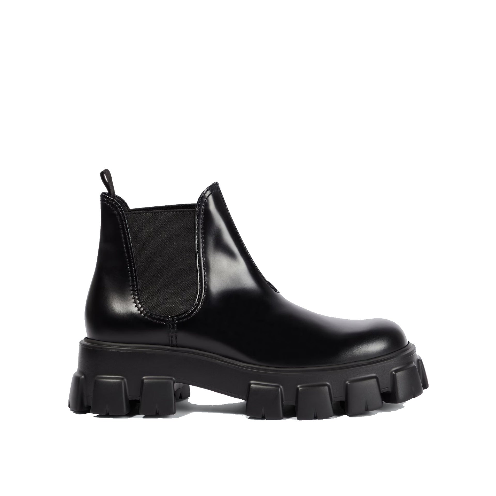 PRADA Luxury Leather Ankle Boots