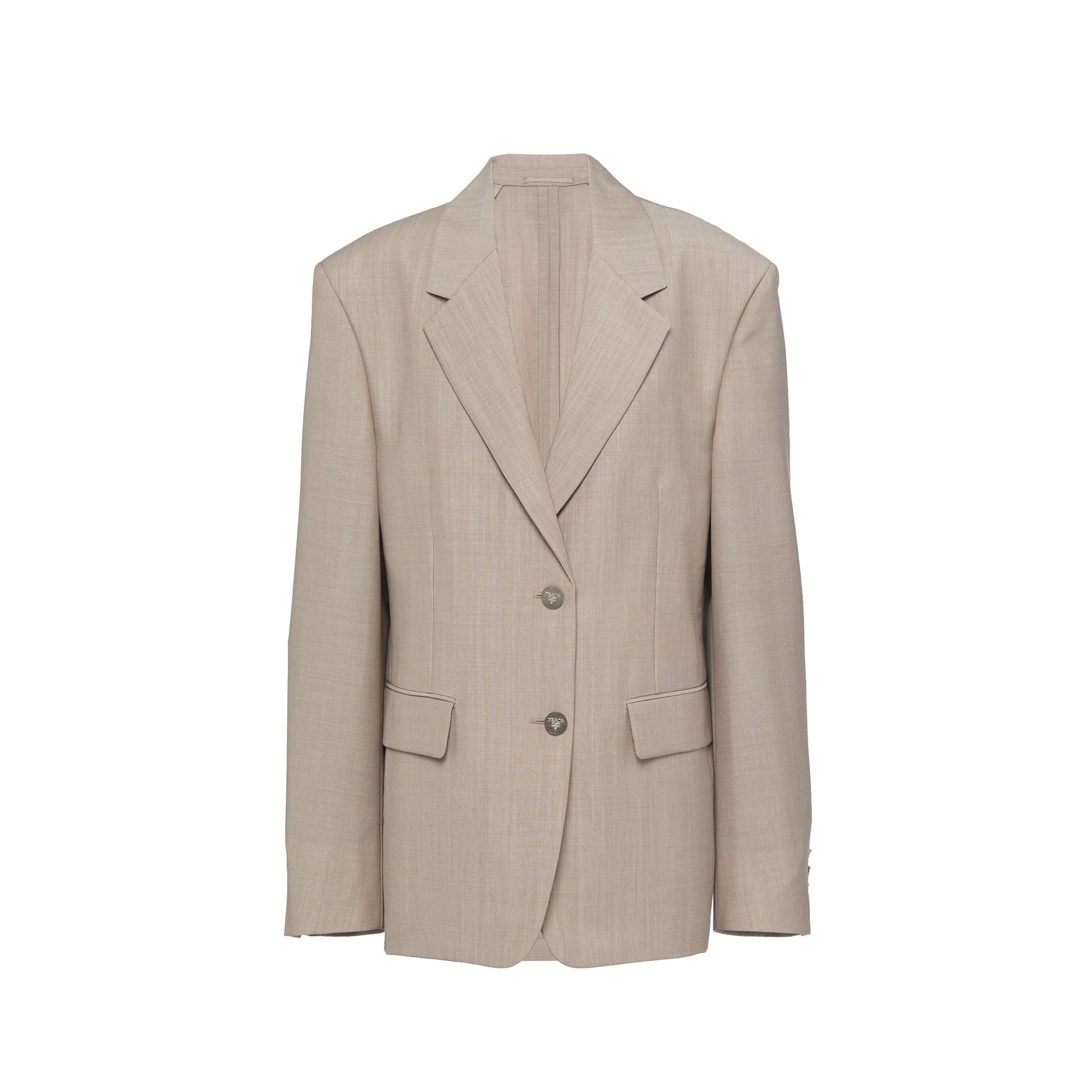 PRADA Elegant Wool Blazer Jacket for Women