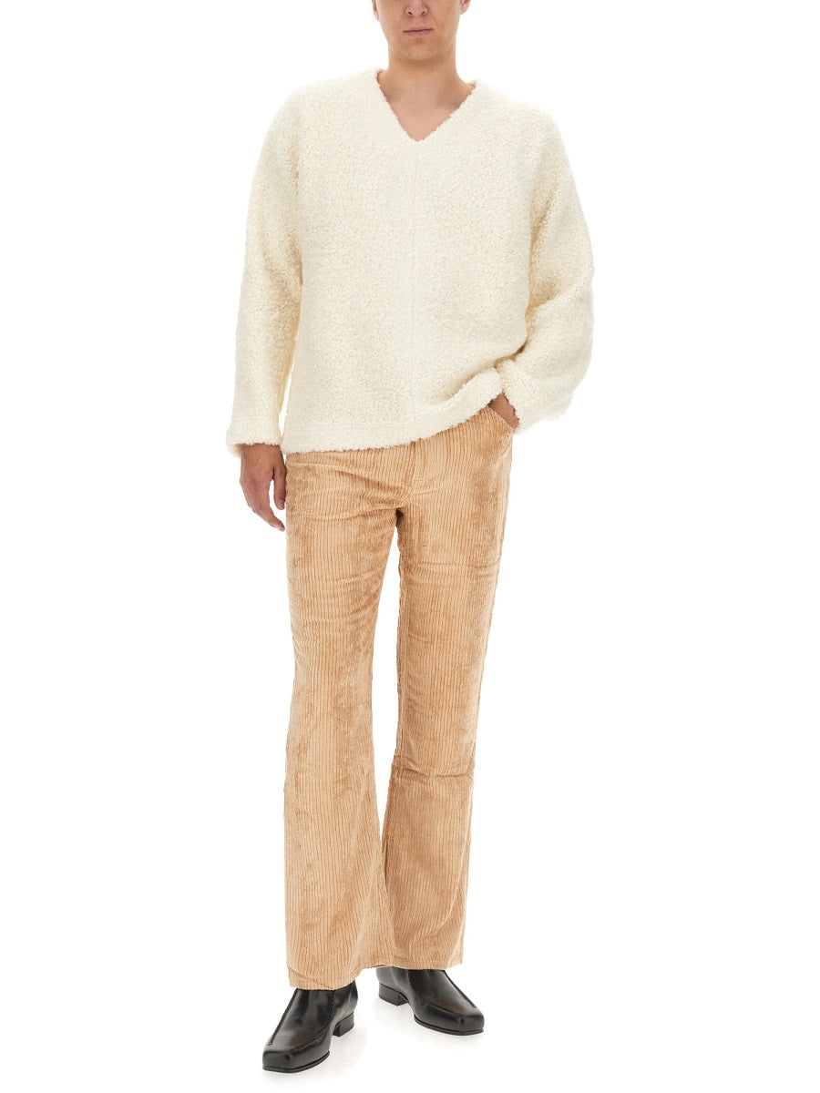 SÉFR Men's V Neck Sweater - Regular Fit