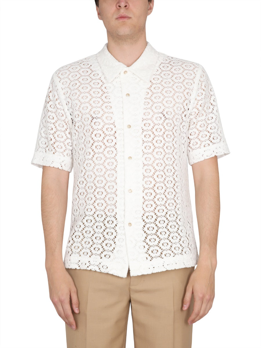 SÉFR Classic Collar Button-Up Shirt