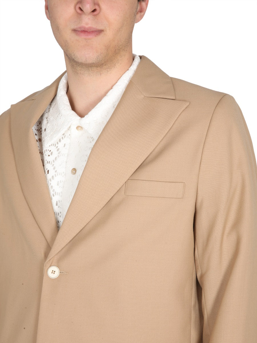 SÉFR Power Blazer with Peaked Lapels