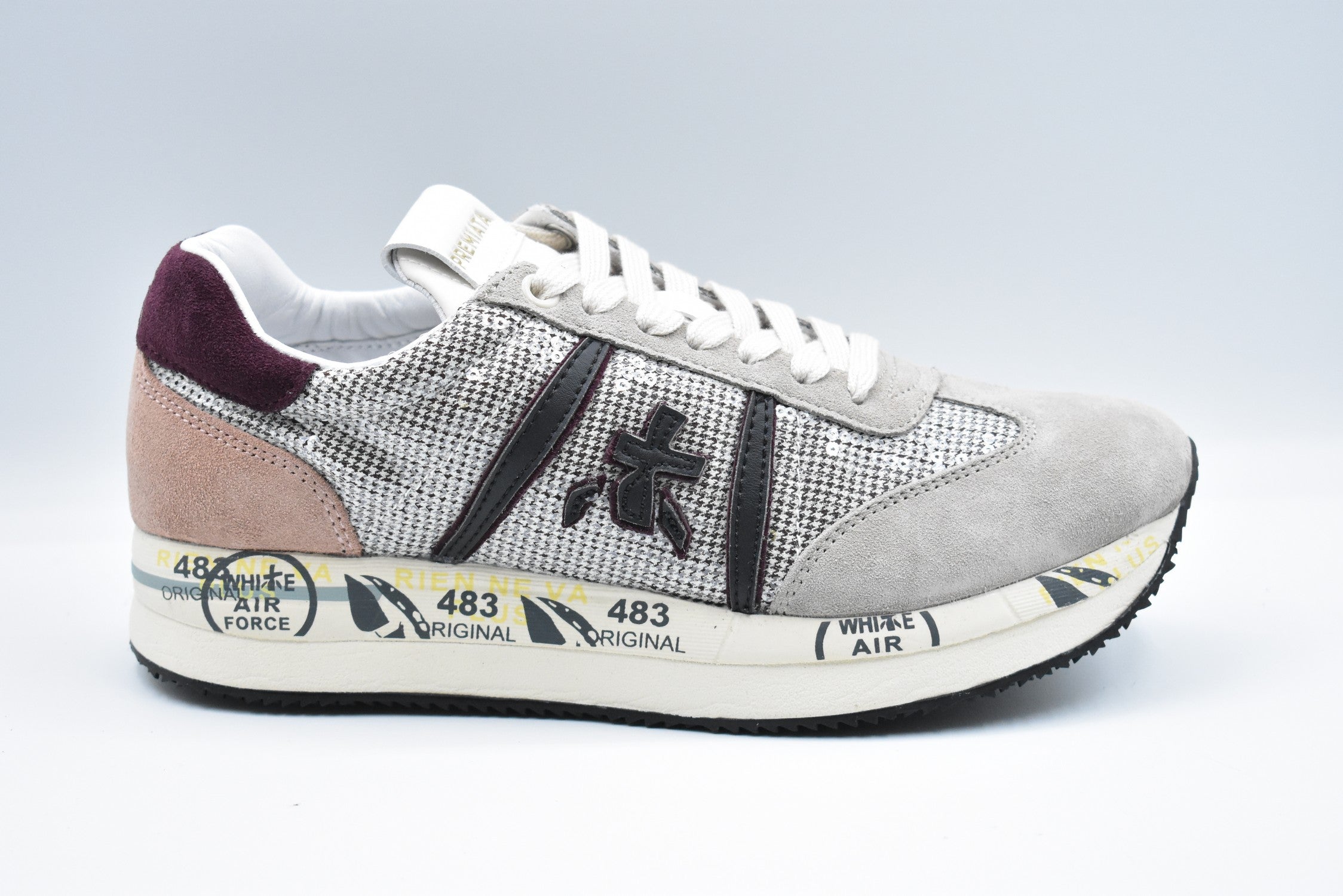 PREMIATA Glitter Low-Top Shoes for Women