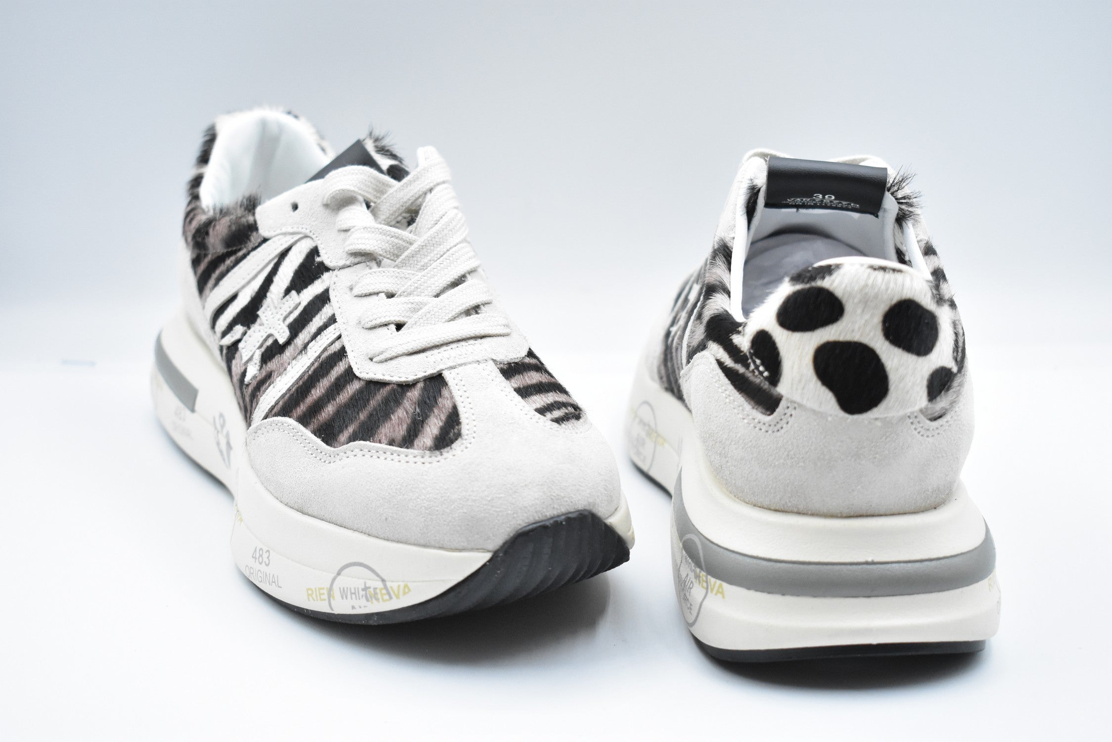 PREMIATA Zebra Print Low-Top Shoes for Women