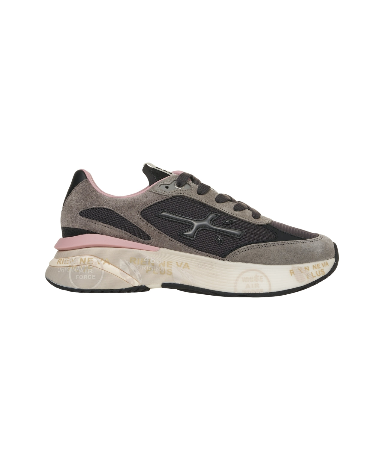PREMIATA Women's Dynamic Suede Sneakers with Profiled Sole