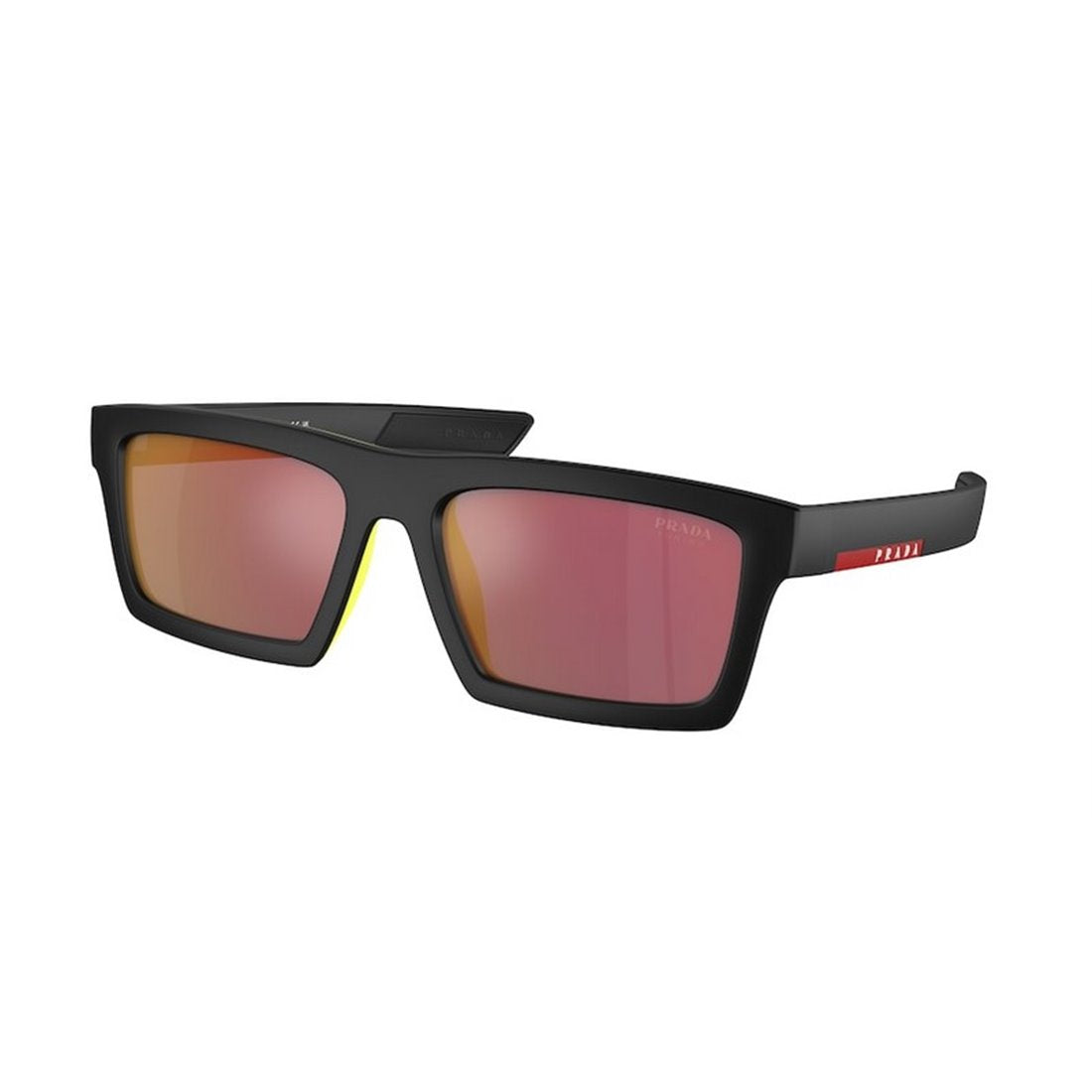 PRADA LINEA ROSSA Sleek Round Sunglasses for Men
