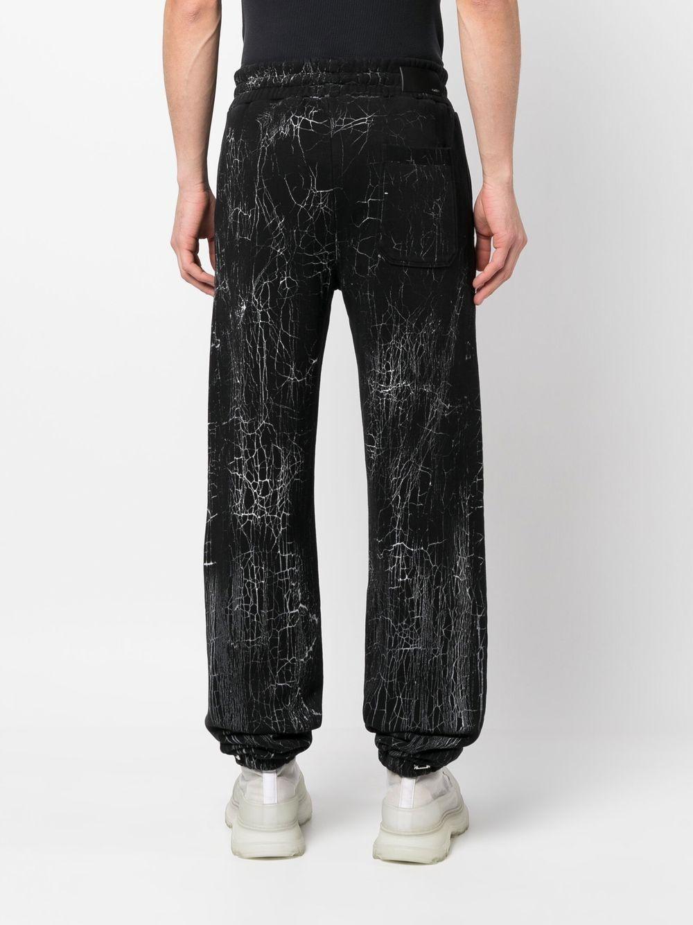 AMIRI Cracked Dye Logo Track Pants