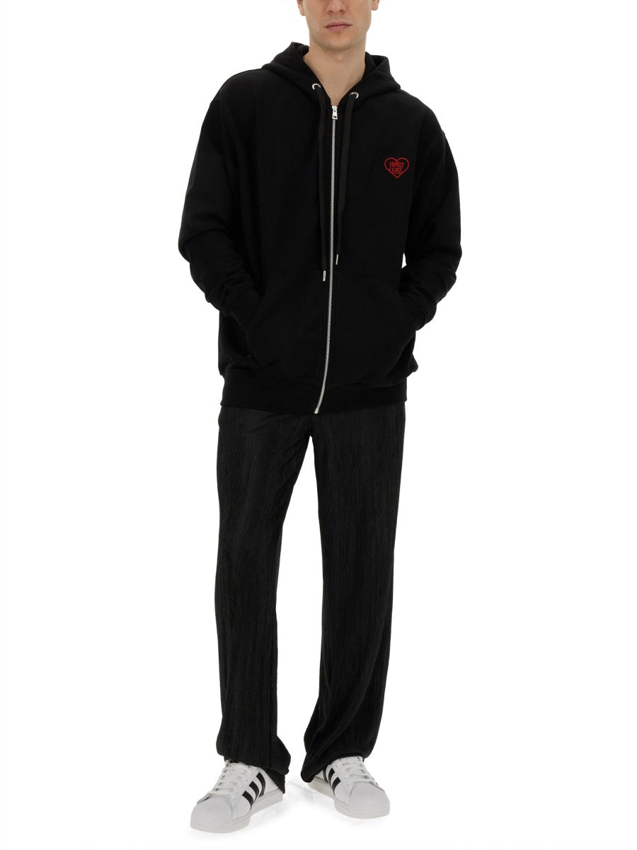 FAMILY FIRST Relaxed Fit Pleated Pants - Size L