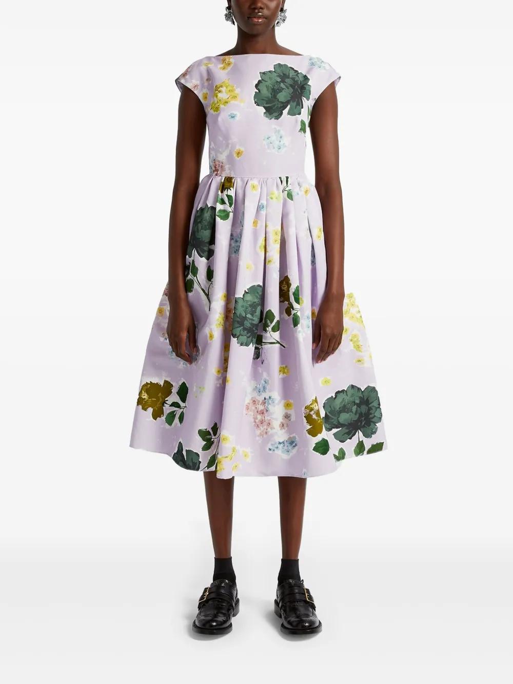 ERDEM Women's Vest Mini with Floral Print - SS25 Collection