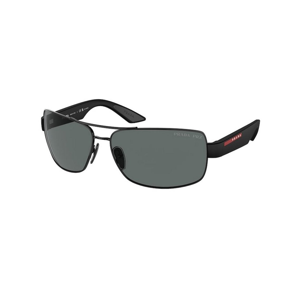PRADA LINEA ROSSA Sleek Metal Sunglasses for Men