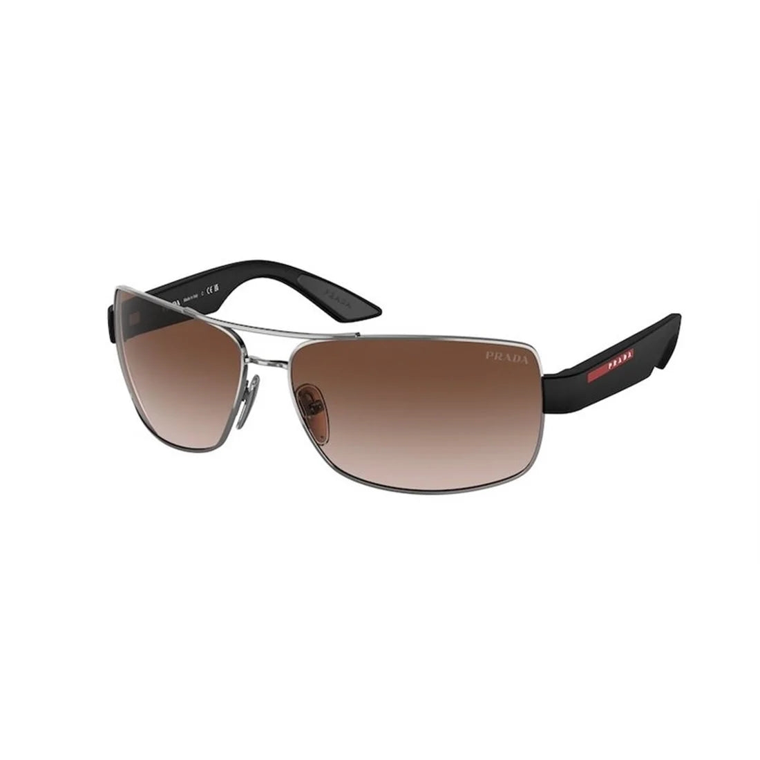 PRADA LINEA ROSSA Stylish Metal Sunglasses PS 50ZS