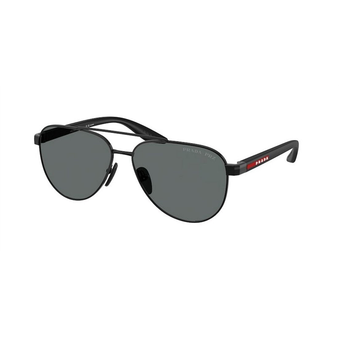 PRADA LINEA ROSSA Sleek Metal Sunglasses for Men