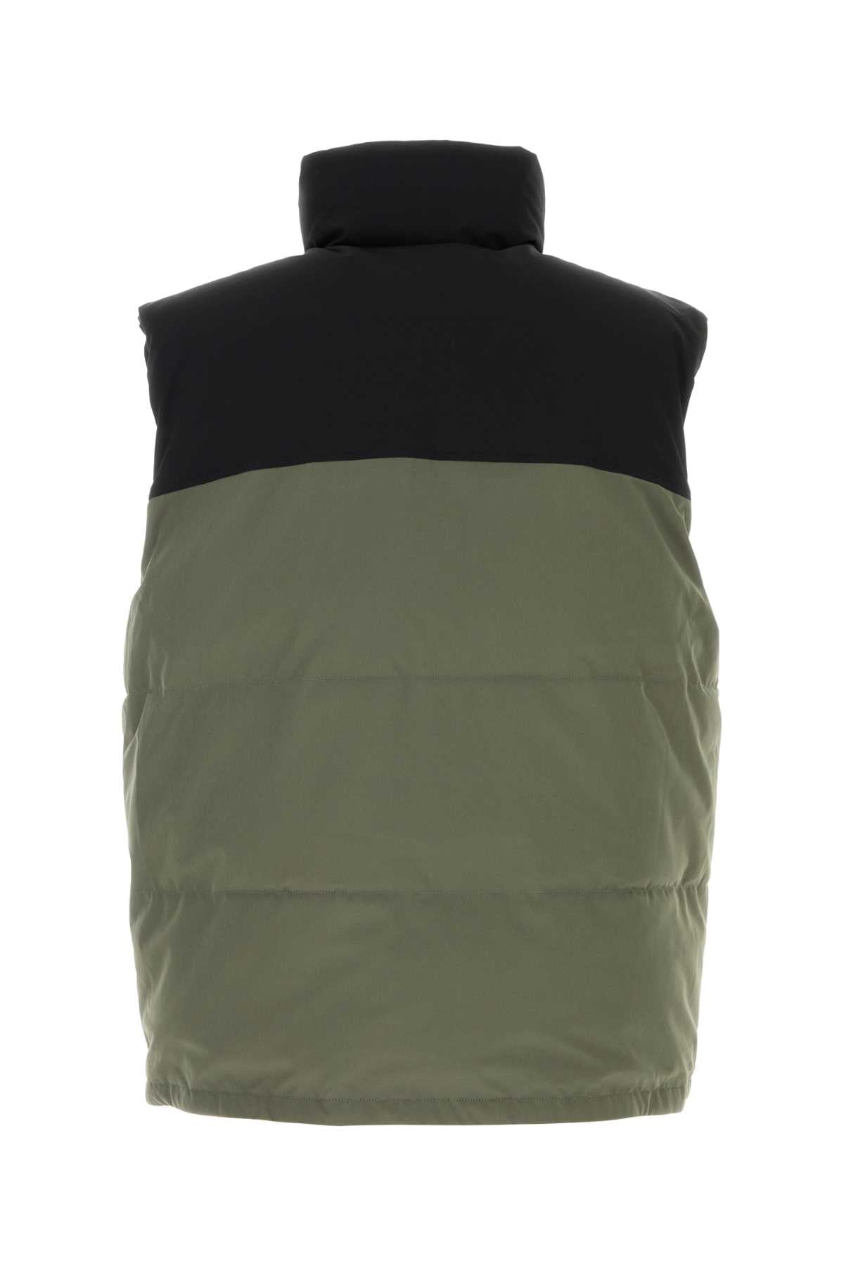 A.P.C. Reversible Down Vest with High Collar for Men
