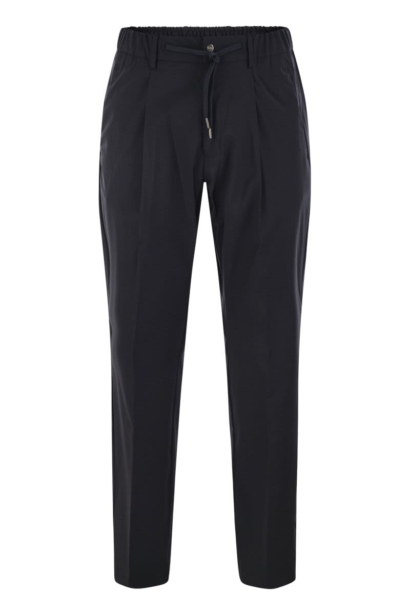 HERNO Tech Wool Trousers
