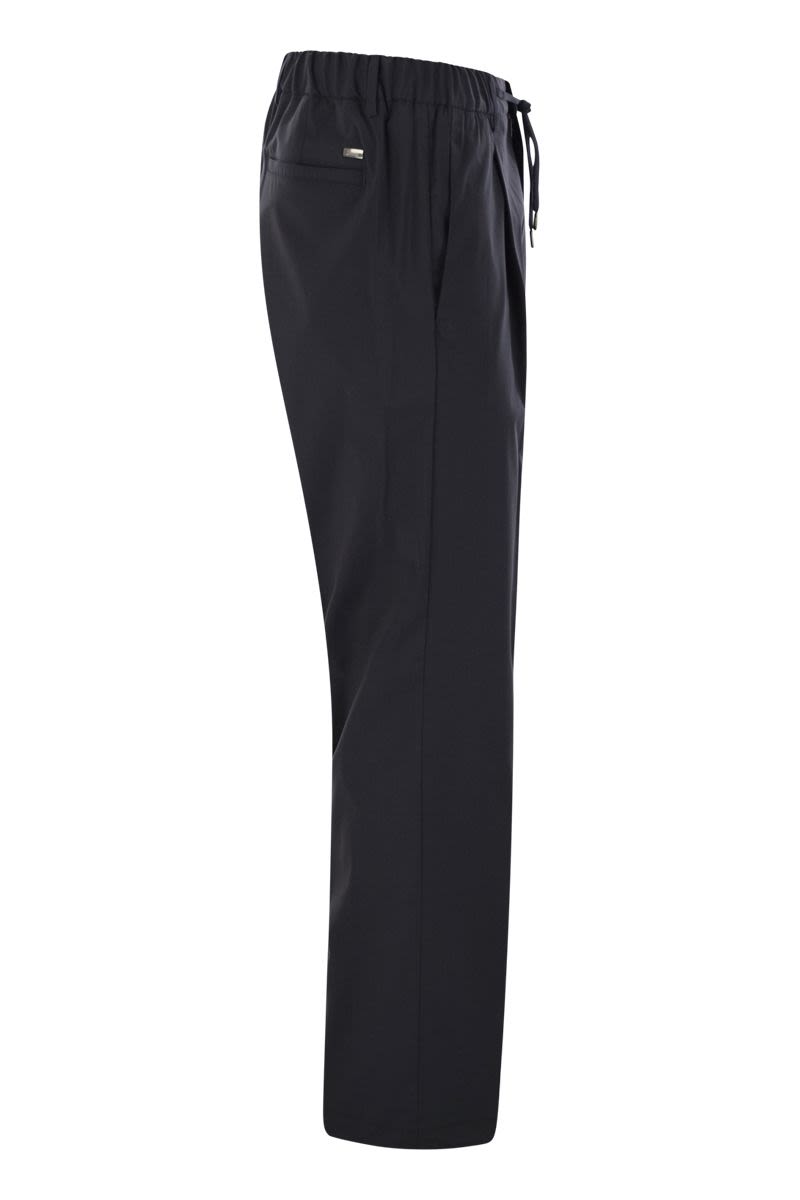 HERNO Tech Wool Trousers