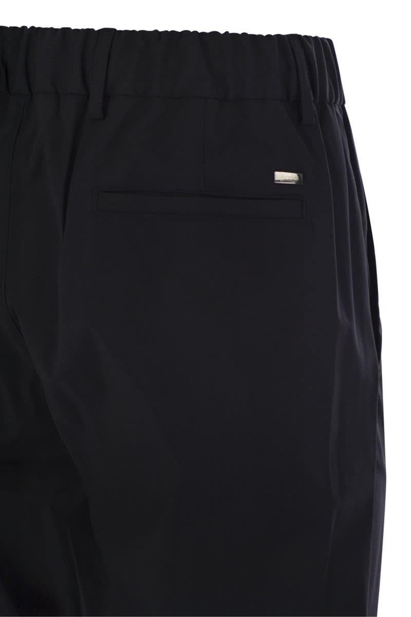 HERNO Tech Wool Trousers