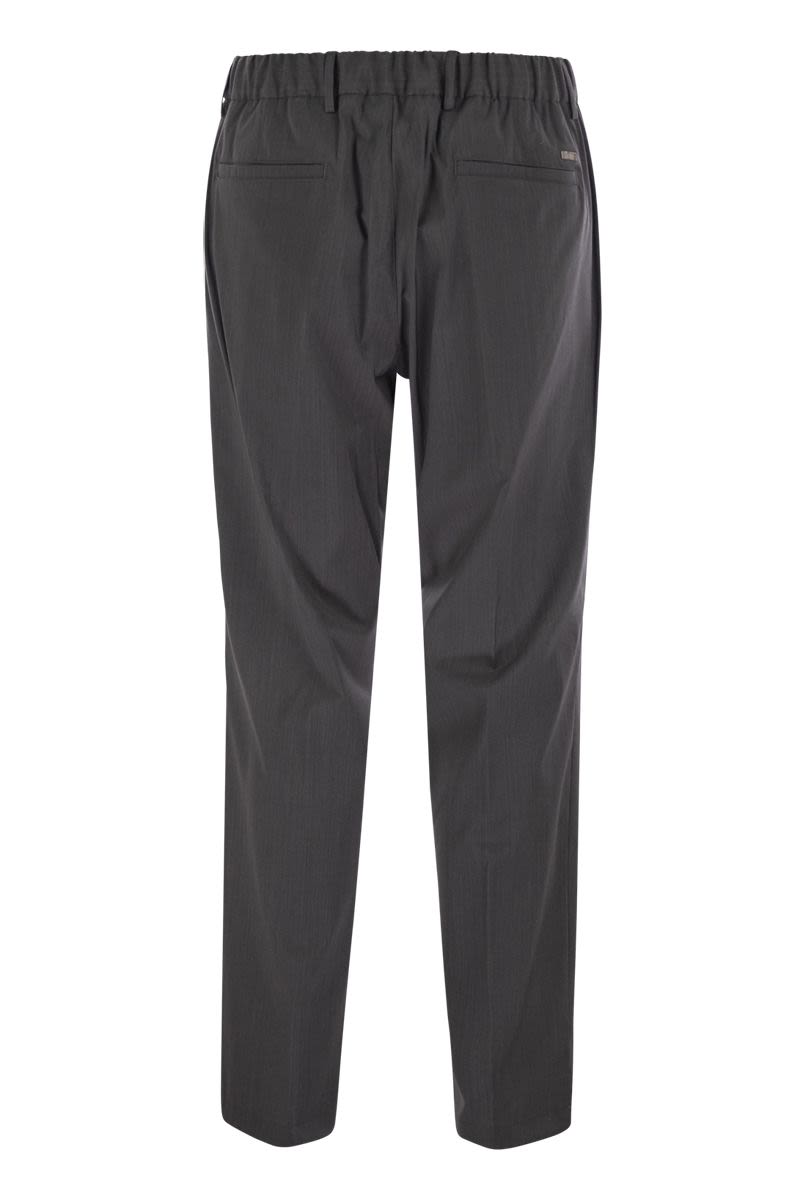 HERNO Lightweight Water-Resistant Trousers for Men