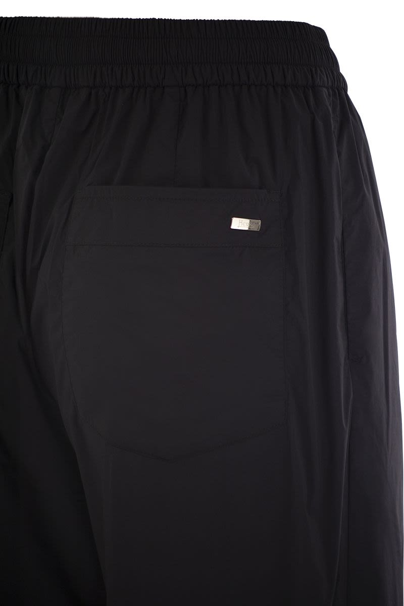 HERNO Stretch Nylon Trousers - Relaxed Fit