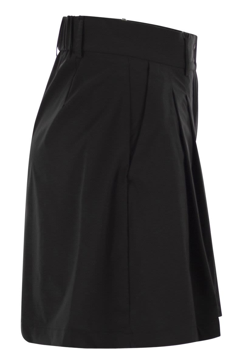 HERNO Waterproof Mini Stretch Nylon Shorts