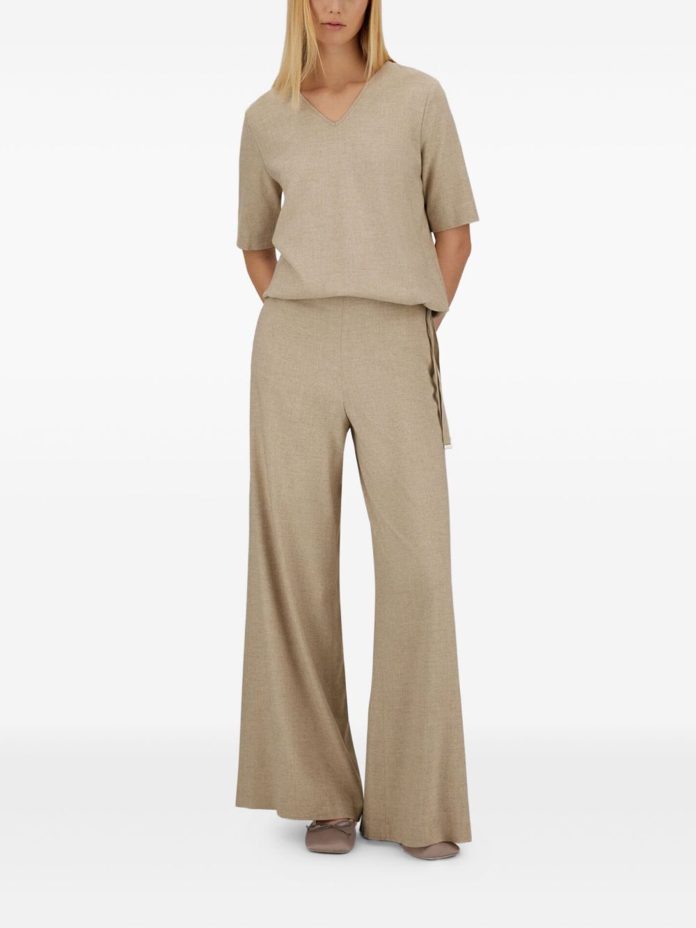 HERNO Straight-Cut Trousers for Women - FW25
