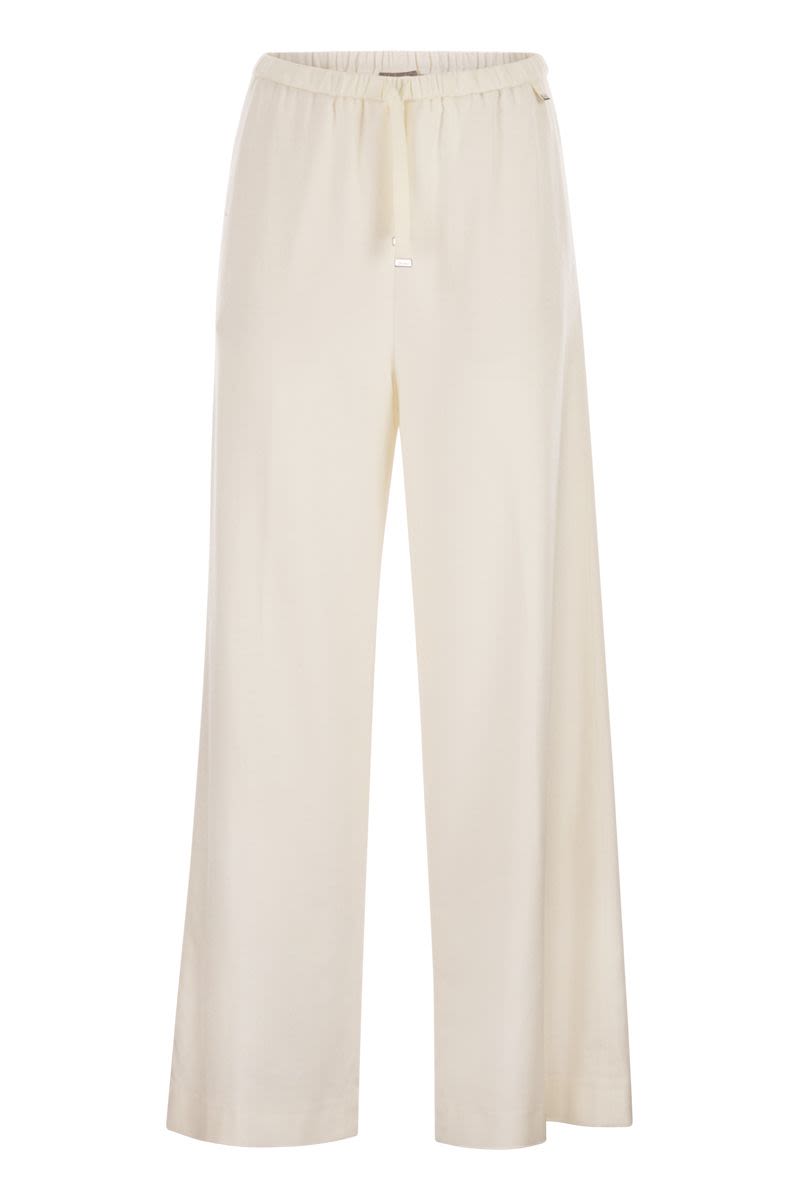 HERNO Resort Trousers in Cashmere and Silk