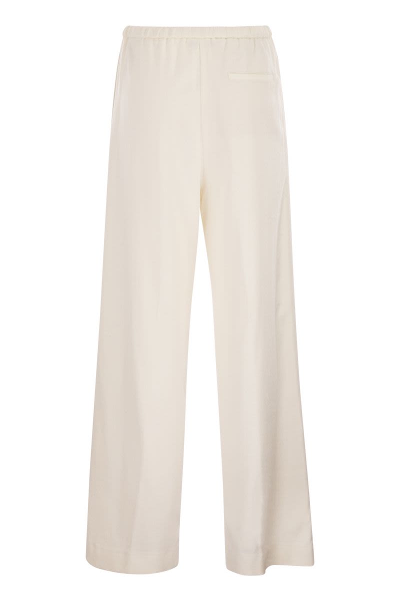 HERNO Resort Trousers in Cashmere and Silk