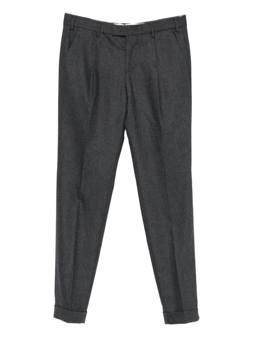 PT TORINO Tailored Wool-Cashmere Blend Trousers for Men