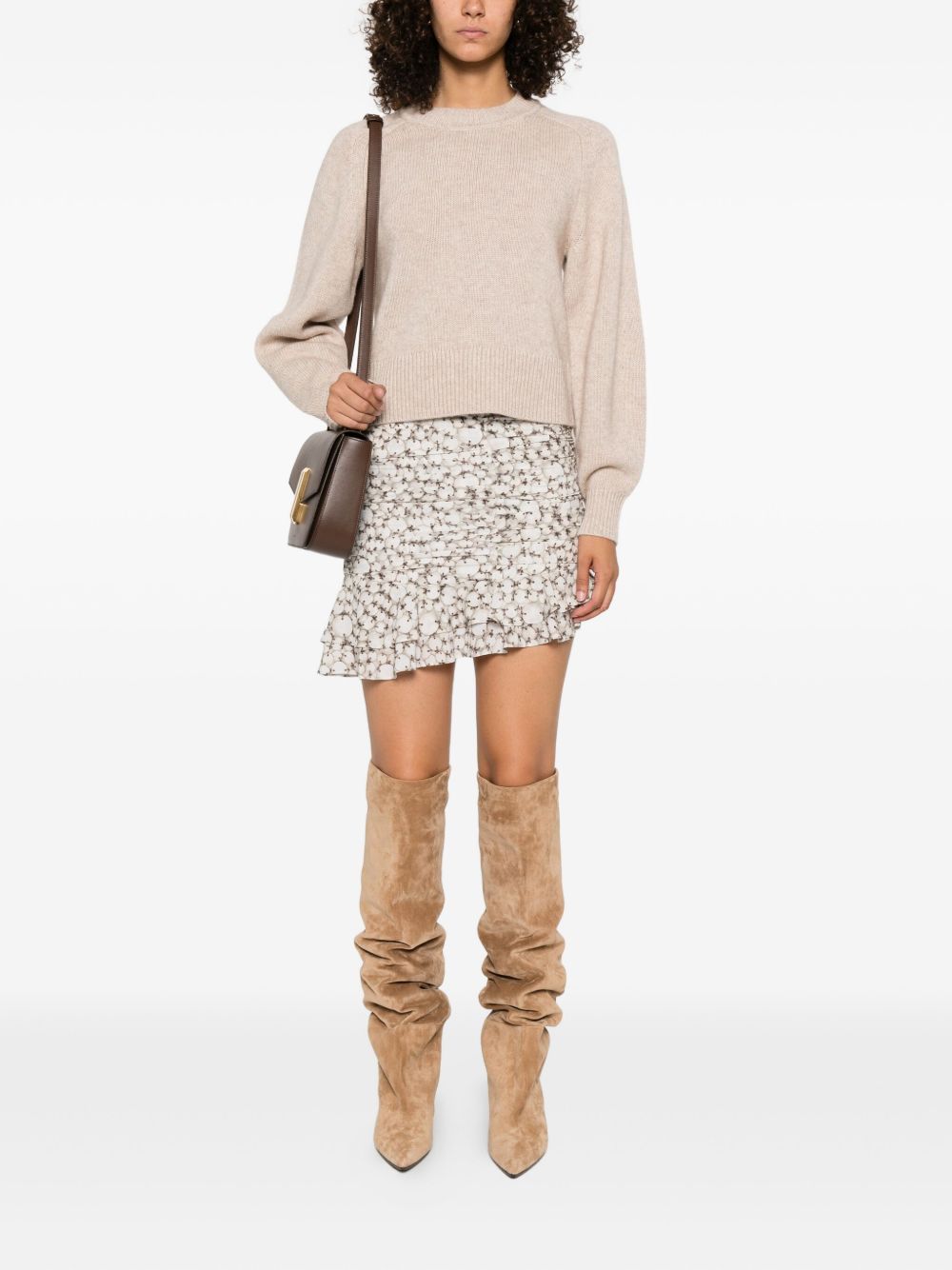 ISABEL MARANT Leandra Short Neck Sweater - Women’s Mini Knit