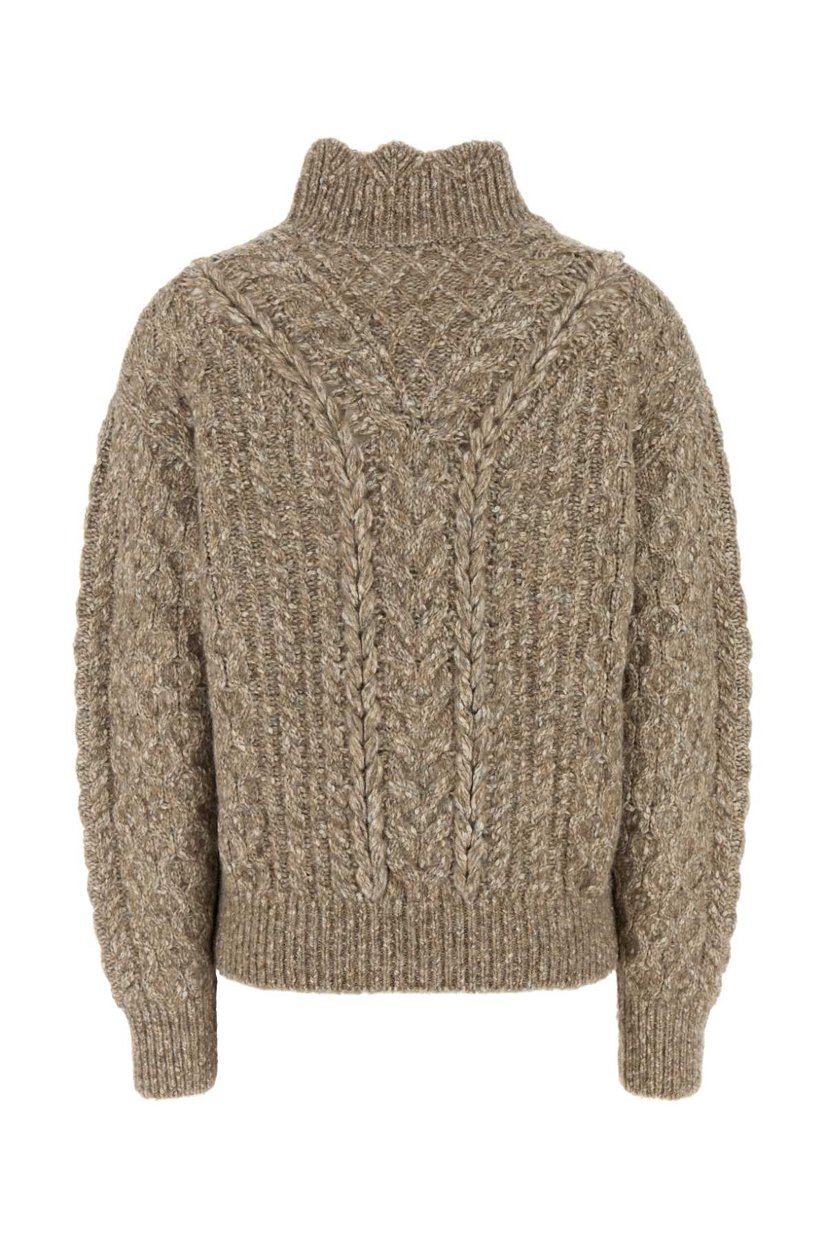 ISABEL MARANT ETOILE Multicolor Stretch Cotton Blend Pullover Sweater