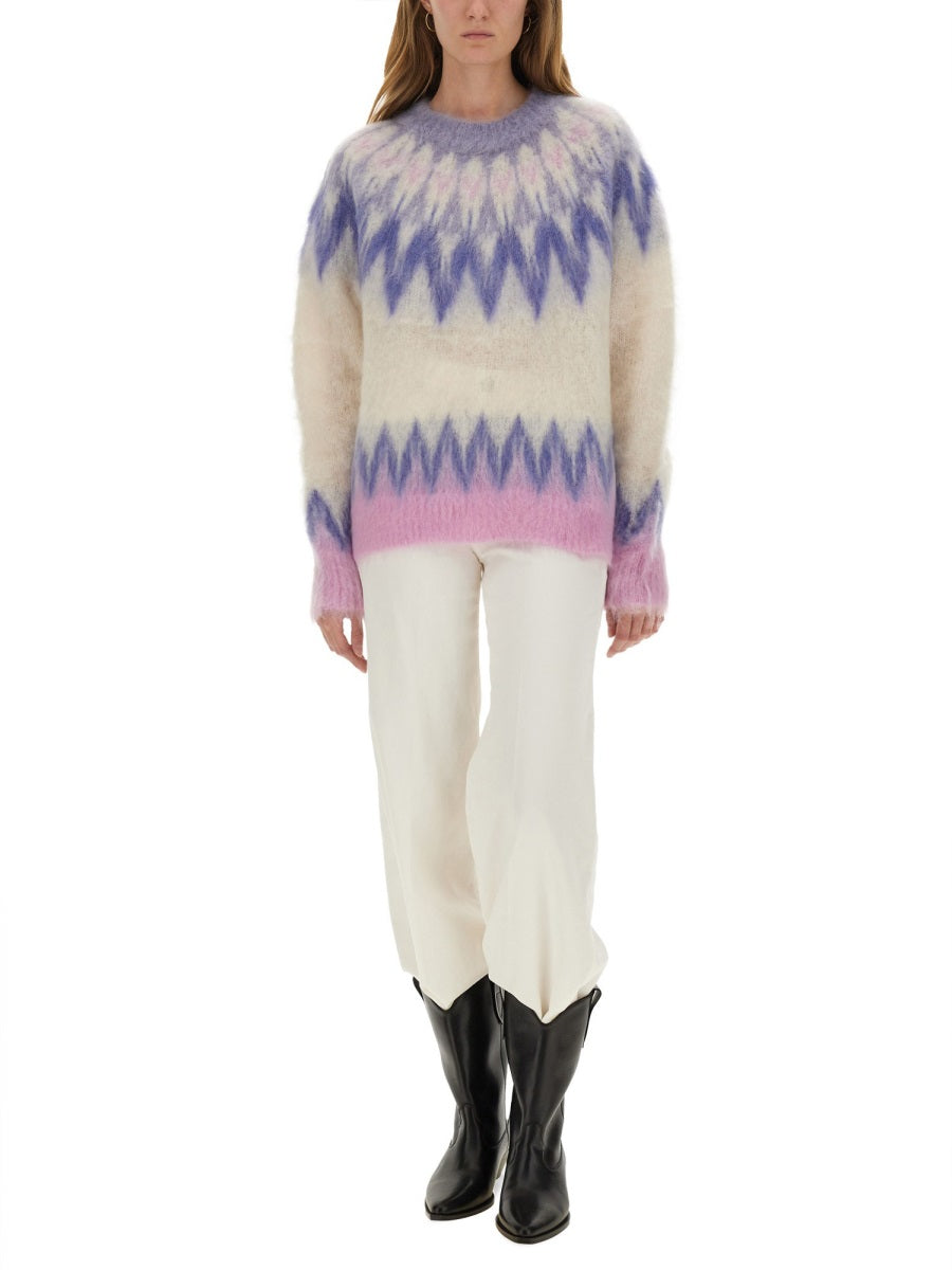 ISABEL MARANT Luxurious Wool Mohair Sweater for Women - FW25 Collection