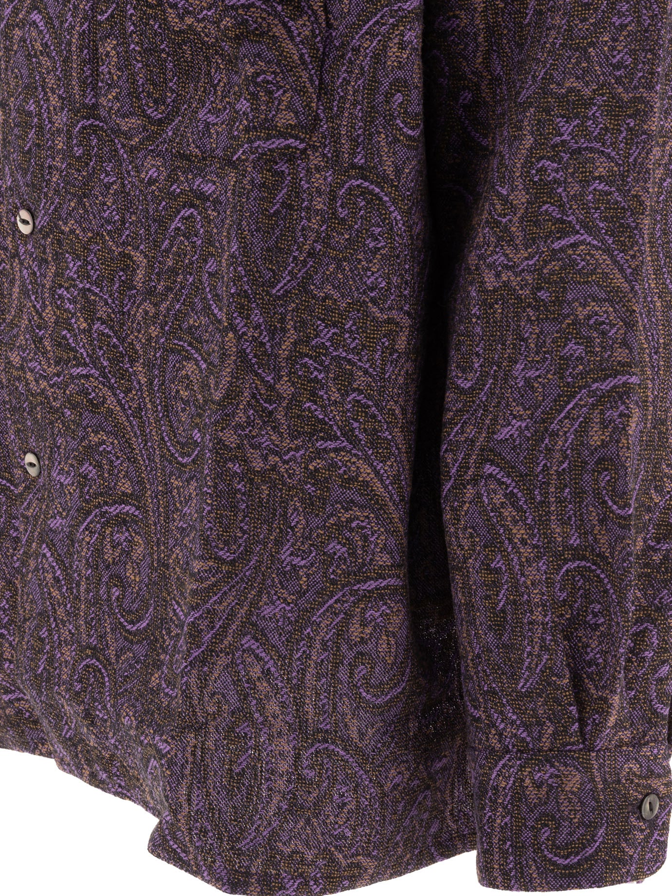 NEEDLES Relaxed Fit Paisley Wool Shirt for Men