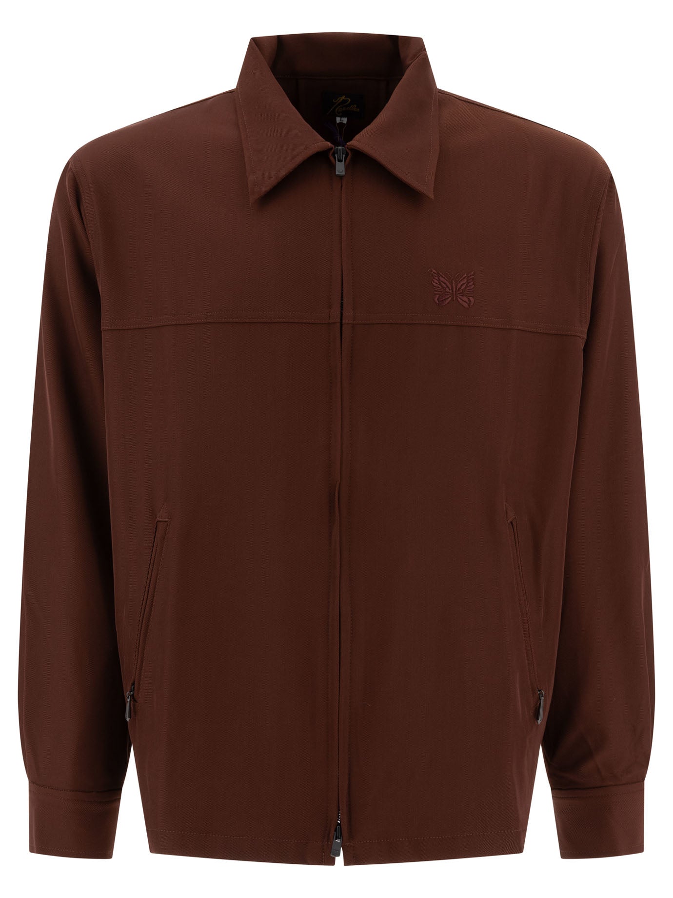 NEEDLES Relaxed Fit Overshirt for Men - FW24 Collection